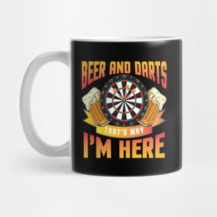 Beer and Darts Mug